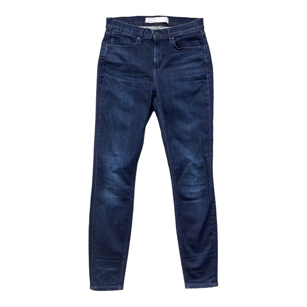 AYR High Rise Skinny Jeans Dark Wash Cotton Blend  Size 28